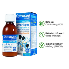 Vitabiotics Siro Bổ Sung Canxi, Magie, Vitamin D Và Kẽm Giúp Xương Chắc Khỏe Osteocare Chai 200ml