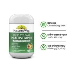 Nature's Way Viên Uống Bổ Sung Vitamin Và Khoáng Chất Complete Daily Multivitamin 100 Viên (Chính Hãng)