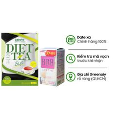 Combo Orihiro Viên Uống Nở Ngực BBB Chính Hãng Nhật Bản 300 Viên & Trà Hỗ Trợ Giảm Cân Diet Tea 8kg 36 Gói