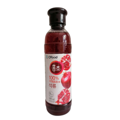 Ofood Giấm Lựu Ép Lên Men Đẹp Da, Hỗ Trợ Giảm Cân HongCho Chai 500ml