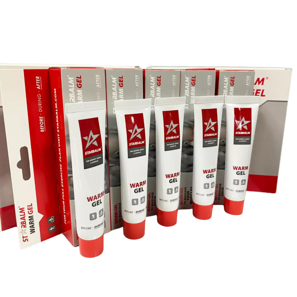 Starbalm Gel Làm Nóng Hỗ Trợ Giảm Đau Lưng, Vai, Cổ, Tay, Chân Trước Và Sau Khi Vận Động Tuýp 25ml