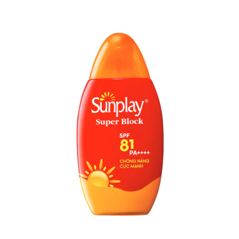 Sunplay Sữa Chống Nắng Cực Mạnh Đi Biển Super Block SPF81 70g
