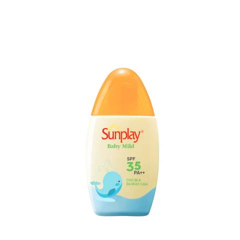 Sunplay Sữa Chống Nắng Cho Bé Và Da Nhạy Cảm Baby Mild SPF35 PA++ 30g