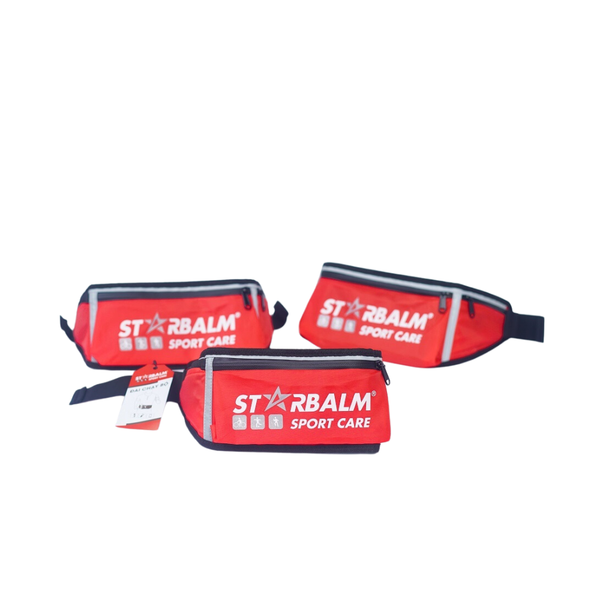 Starbalm Đai Chạy Bộ Nhỏ, Nhẹ, Đeo Ngang Hông Nhiều Ngăn Tiện Lợi