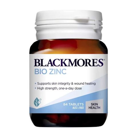 Blackmores Viên Uống Bổ Sung Kẽm Tự Nhiên Làm Đẹp Da Bio Zinc 84 Viên