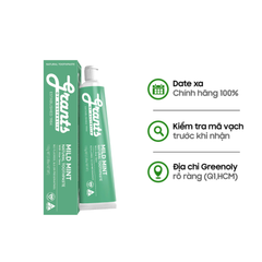 Grants of Australia Kem Đánh Răng Chiết Xuất Lô Hội, Bạc Hà Thơm Miệng 110g