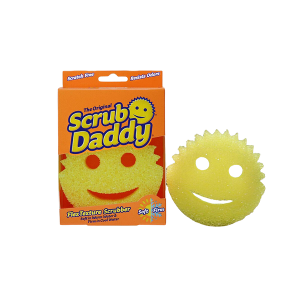 Scrub Daddy OG Bọt Biển Mặt Cười Lau Chùi Đa Năng Màu Vàng 1 Miếng