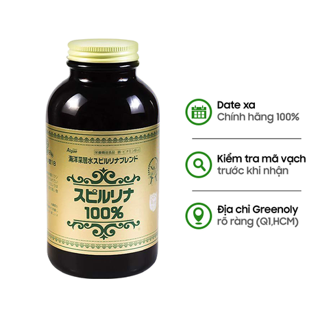 Japan Algae Spirulina - Viên Uống Tảo Xoắn Nhật Bản