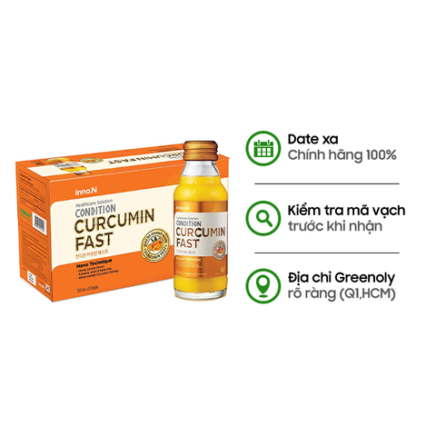 Kolmar Nước Tinh Chất Nghệ Hỗ Trợ Chức Năng Dạ Dày Condition Curcumin Fast 10 Chai