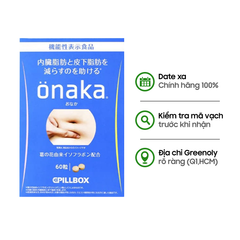 Viên Uống Hỗ Trợ Tan Mỡ Bụng Onaka Pillbox 60 Viên - Nhật Bản