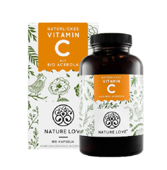Nature Love Viên Uống Chiết Xuất Sơ Ri Acerola & 17% Vitamin C Tăng Đề Kháng 180 Viên