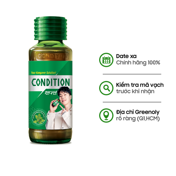Kolmar Nước Hỗ Trợ Giải Rượu, Giải Độc, Tăng Cường Chức Năng Gan Condition
