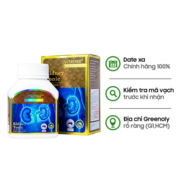 Vitatree Viên Uống Bổ Thận Kidney Tonic