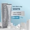 President Kem Đánh Răng Trắng White 100 RDA Chứa Địa Y Làm Trắng Răng Hàng Ngày Và Ngăn Ngừa Sâu Răng 75g