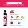 Ofood Giấm Quả Mọng Ép Lên Men Đẹp Da, Hỗ Trợ Giảm Cân HongCho Chai 500ml