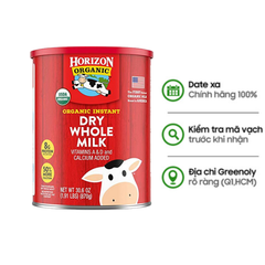 Horizon Organic Sữa Sữa Dry Whole 870gram