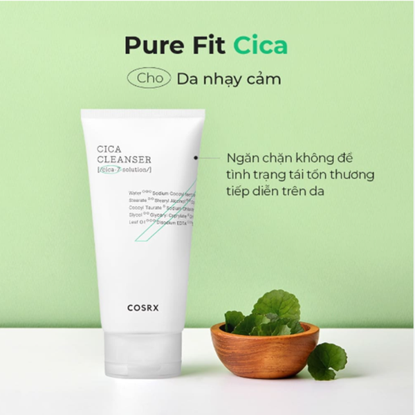 Cosrx Sữa Rửa Mặt Pure Fit Cica Cleanser 50ml