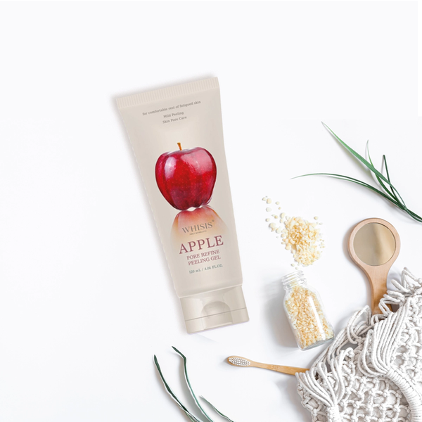 Whisis Gel Tẩy Tế Bào Da Chết Apple Pore Refine Peeling Gel 120ml