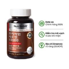 Nutri D-Day PREMIUM Biotin 10000 Cho Tóc Khỏe 90 viên