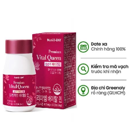 Nutri D-Day Viên Uống Cải Thiện Sức Khỏe Phụ Nữ Mãn Kinh 60 Viên