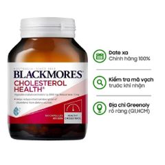 Blackmores Viên Uống Giảm Cholesterol Hỗ Trợ Tim Mạch Cholesterol Health 60 Viên