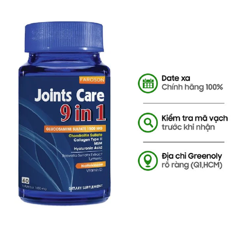 Faroson Viên Uống Bổ Khớp Joints Care 9 In 1