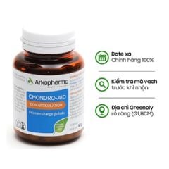 [HSD 31/10/2025] Arkopharma Viên Uống Bổ Xương Khớp Glucosamine Chondro-Aid 100% Articulat Chính Hãng 60 Viên