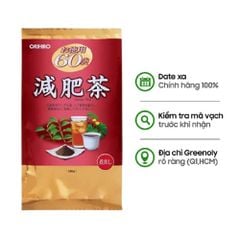 Orihiro Trà Hỗ Trợ Giảm Mỡ Bụng Genpi 60 Gói