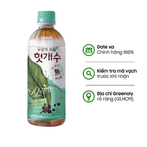 Inno.N Nước Nho Khô Phương Đông Hutgaesoo  - Trà Khúng Khéng Hutgaesoo 500ml