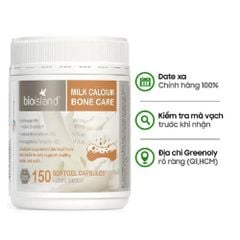 Bio Island Viên Uống Bổ Sung Canxi Milk Calcium Bone Care 150 Viên