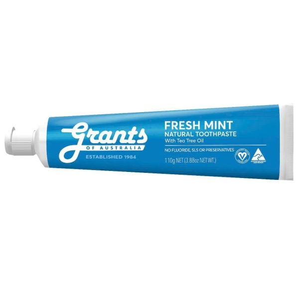Grants of Australia Kem Đánh Răng Chiết Xuất Tràm Trà Hữu Cơ 110g
