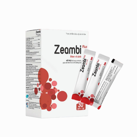 Zeambi Plus Men Vi Sinh Cân Bằng Hệ Vi Sinh Đường Ruột Hộp Cho Bé Hộp 30 Gói
