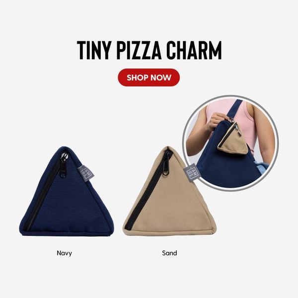 Tiny Pizza Charm
