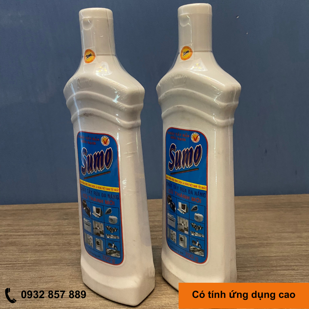  Chai Tẩy Đa Năng Sumo, Vệ Sinh Khoang Máy Động Cơ Ô tô, Bề Mặt Kim Loại Thiết Bị...(Chai 500ml) 