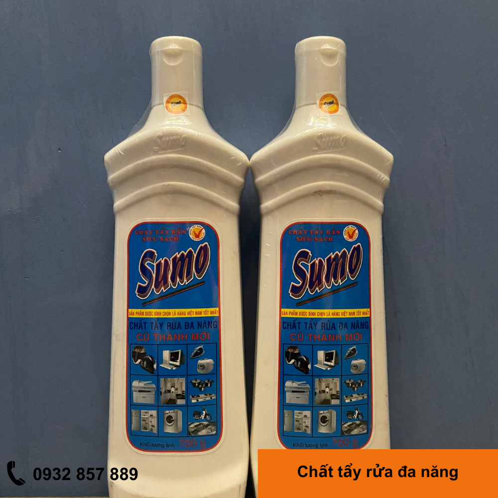  Chai Tẩy Đa Năng Sumo, Vệ Sinh Khoang Máy Động Cơ Ô tô, Bề Mặt Kim Loại Thiết Bị...(Chai 500ml) 