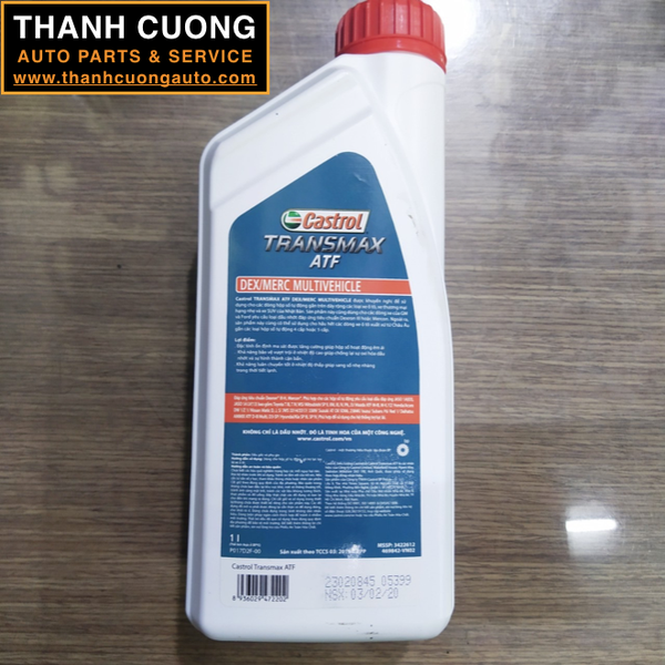  NHỚT HỘP SỐ TỰ ĐỘNG CASTROL ATF DEX III 