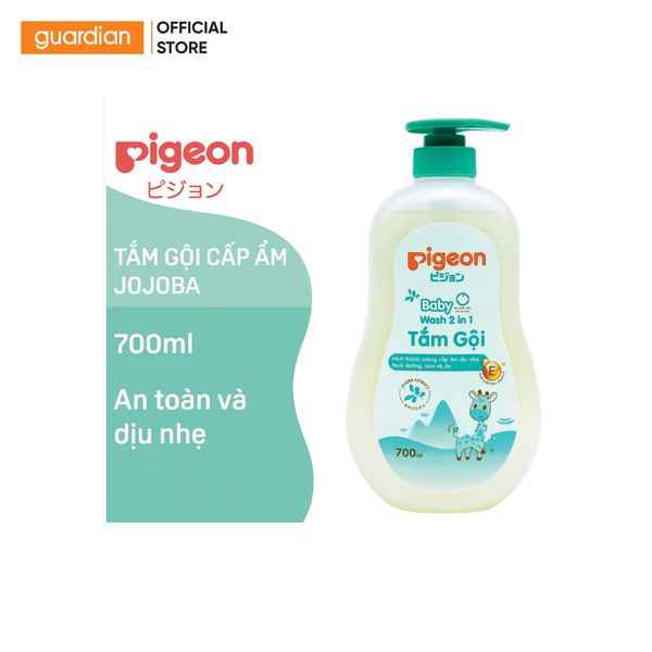 Dầu Tắm Gội 2In1 Jojoba Pigeon 700Ml