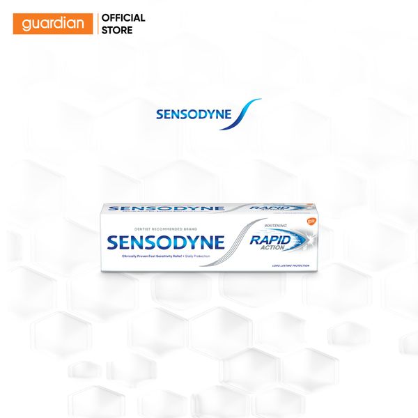 Kem Đánh Răng Rapid Whitening Sensodyne 100Gr