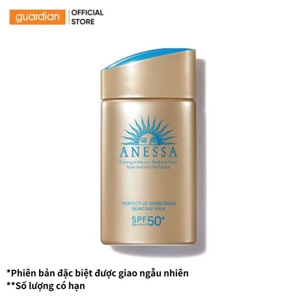  Sữa Chống Nắng Dưỡng Da Kiềm Dầu Bảo Vệ Hoàn Hảo Anessa Perfect Uv Sunscreen Skincare Milk Spf50+ Pa++++ 60Ml 