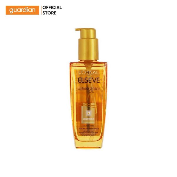 Dầu Dưỡng Tóc L'Oréal Paris Elseve Extraordinary Oil Từ Tinh Dầu Hoa Tự Nhiên 100ml