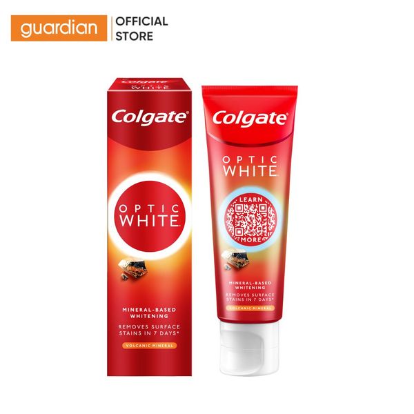 Kem Đánh Răng Optic White Volcanic Colgate 100Gr