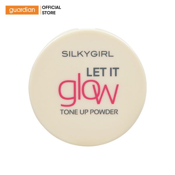 Phấn Phủ Nâng Tông Silkygirl Let It Grow Tone Up Powder Dạng Nén 7g