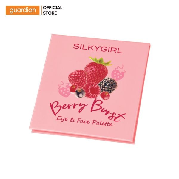 Bảng Phấn Mắt & Mặt Silkygirl Berry Burst Eye & Face Palette 12,6G