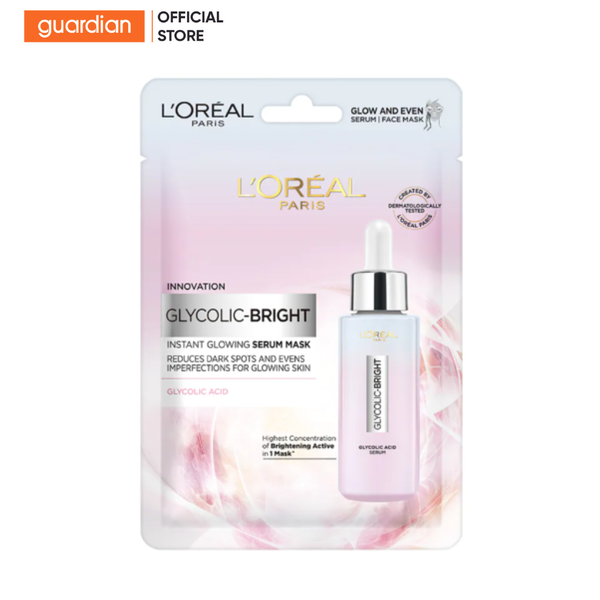 Mặt Nạ Dưỡng Chất Hỗ Trợ Sáng Da Glycolic Loreal 22G