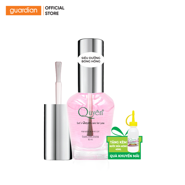 Sơn Siêu Dưỡng Bóng Hồng Quyên 16Ml