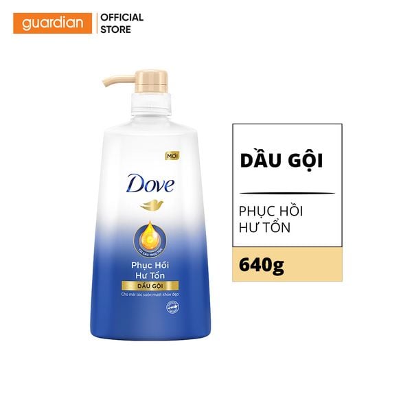 Dầu Gội Giúp Phục Hồi Hư Tổn Dove 640gr