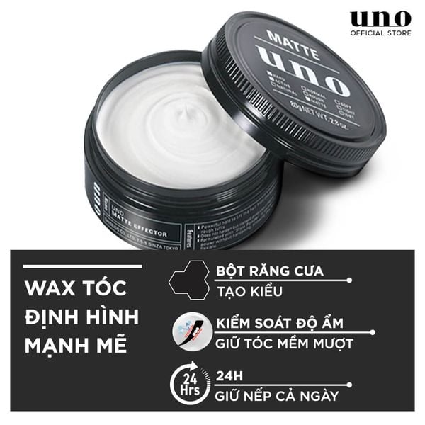Combo gôm sáp vuốt tóc nam tạo kiểu giữ nếp phồng cho tóc mềm cứng 