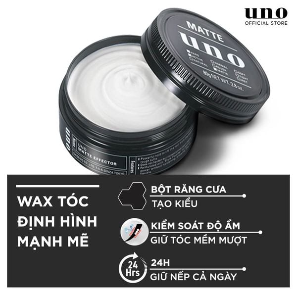 SÁP VUỐT TÓC TẠO KIỂU ĐỊNH HÌNH MẠNH MẼ UNO MATTE EFFECTOR 80G Guardian  Việt Nam