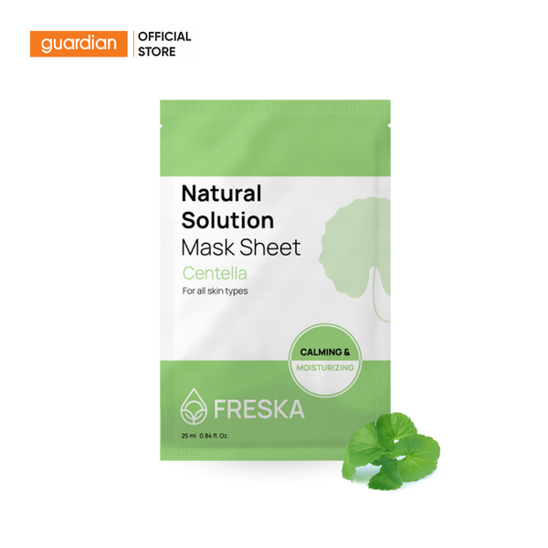 Mặt Nạ Giấy Freska Natural Solution Mask Sheet Centella 25Ml