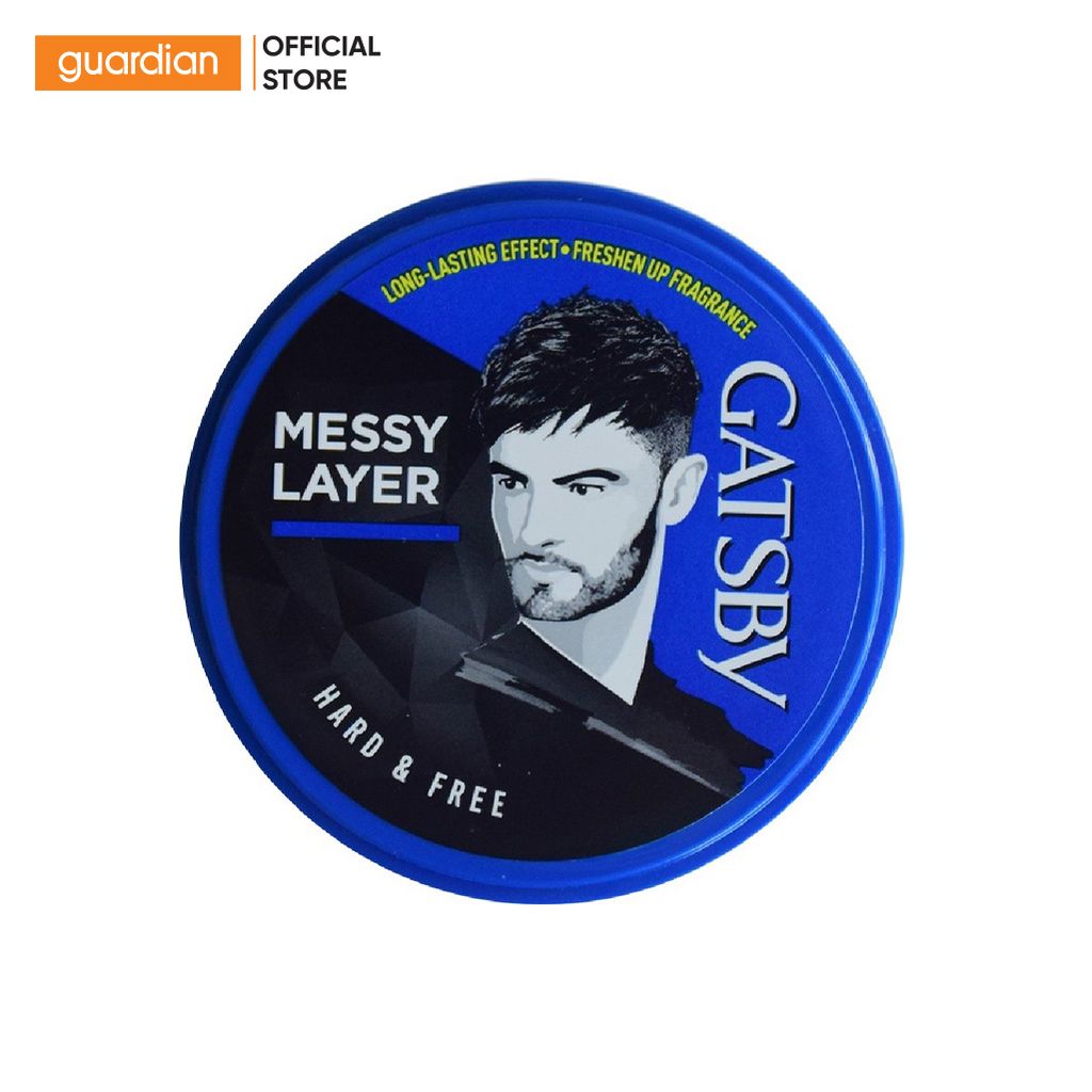 Sáp vuốt tóc nam GATSBY 80g Wax Moving Rubber Hàng Nhật nội địa